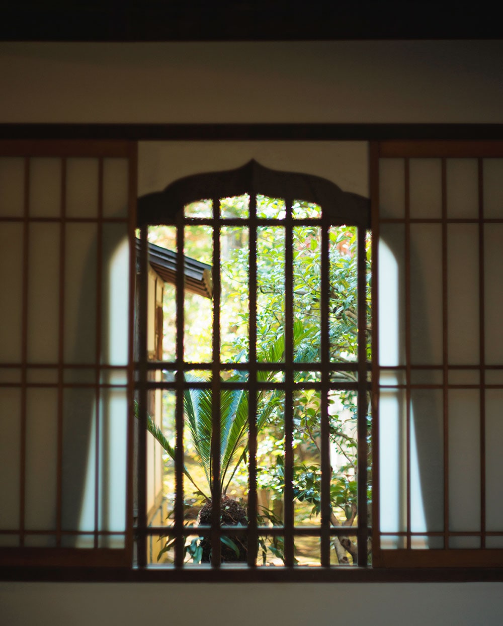 花頭窓も禅寺を象徴する意匠。
