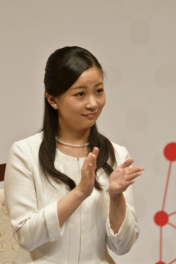 「第30回国際情報オリンピック日本大会」開会式に臨席された佳子さま　©JMPA
