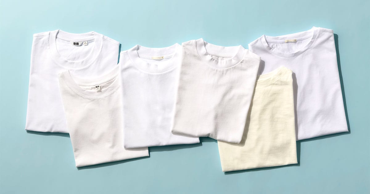 ユニクロ・GU・無印良品を徹底比較 「白Tシャツ」6種を着用レポート！