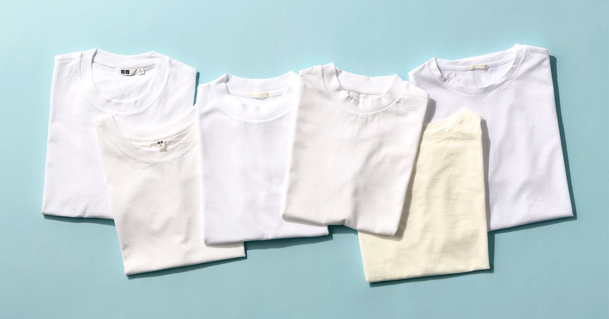 文藝春秋「CREA」／ユニクロ・GU・無印良品の白Tシャツを着用レポート