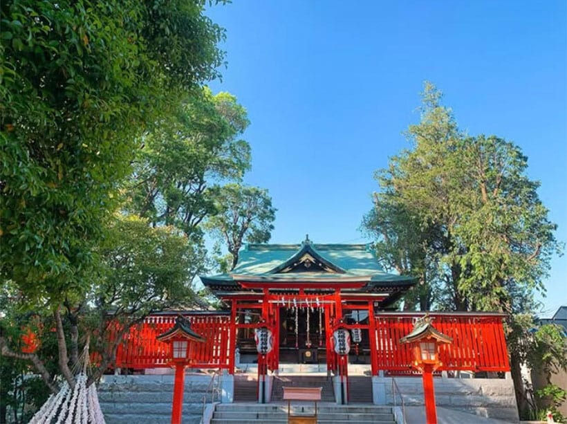 馬橋稲荷神社。
