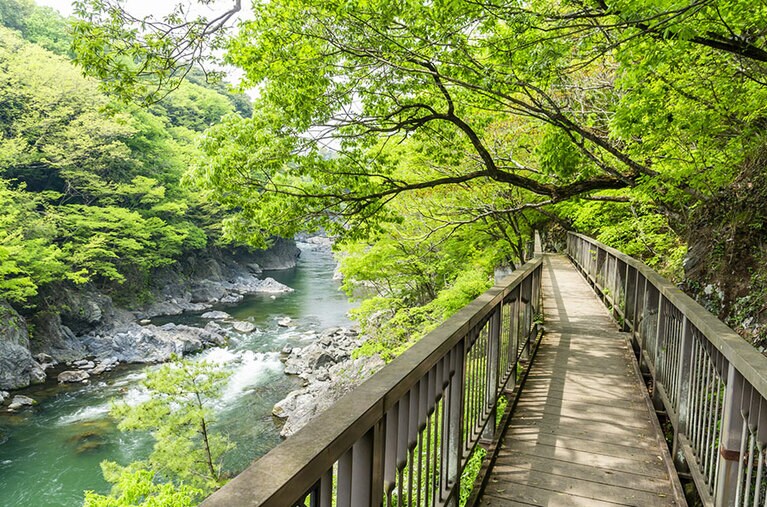 【群馬県】高津戸峡。