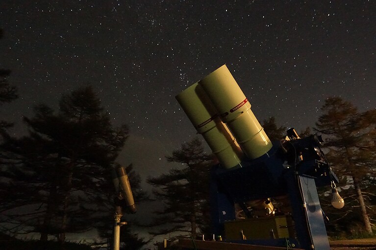 ランプの宿 高峰温泉［長野／高峰温泉］星空観望会。