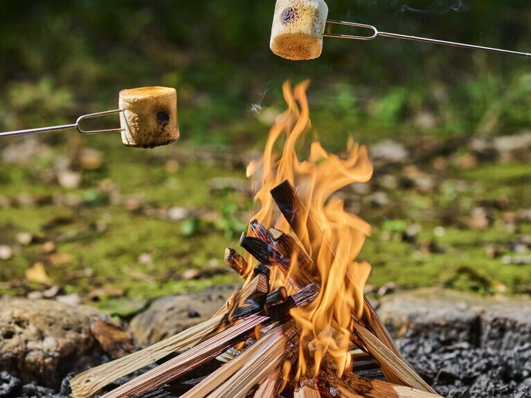焦げ過ぎず、燃えないようにやさしく炙る。