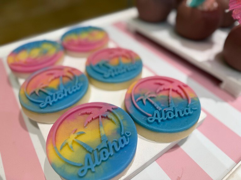 フルーティーな香りの「Aloha」ソープ（26ドル）もハワイ限定。