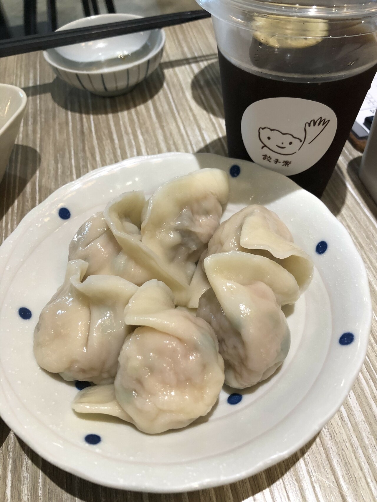 餃子樂の水餃子。