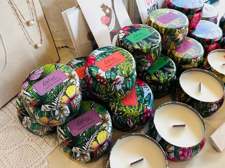 缶タイプなので持ち帰りも安心。