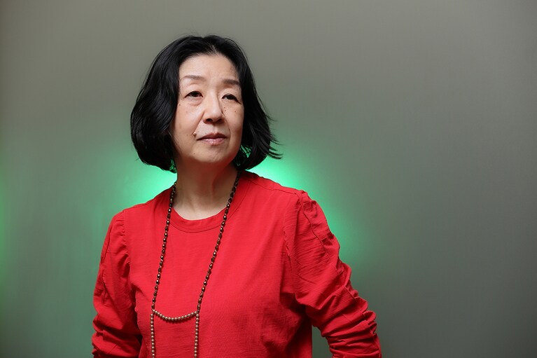 井上荒野さん。