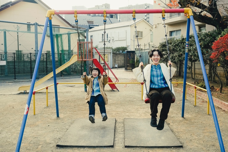 もめんとの二人。