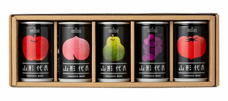 山形代表 各160g×5缶セット 1,354円／サン＆リブ