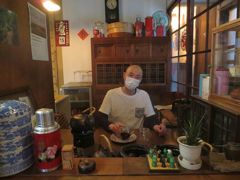 「夜は予約で営業。台湾の朝ごはんも曜日限定でやっています」と、店主・福中宏明さん。