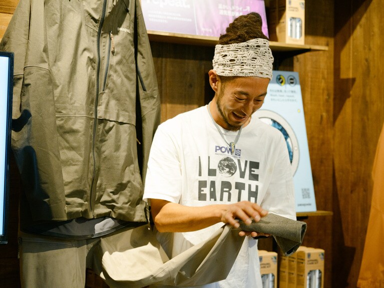 パタゴニアが開催した「Wash Party」の様子。