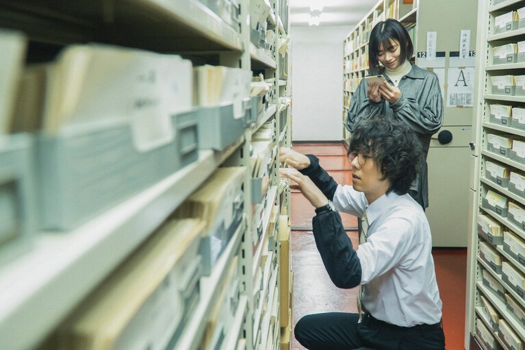 『舟を編む 〜私、辞書つくります〜』9話より ©NHK