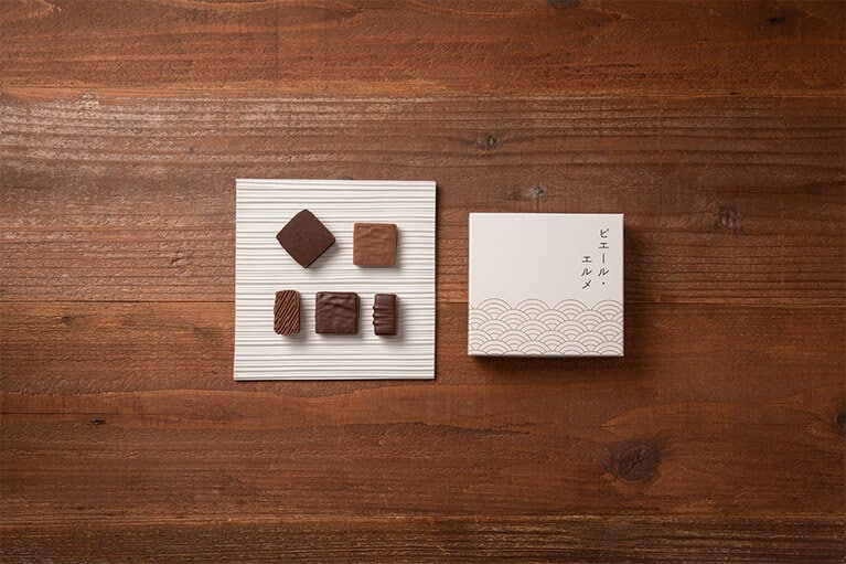 「チョコレート5個詰合わせ」2,268円／Made in ピエール・エルメ