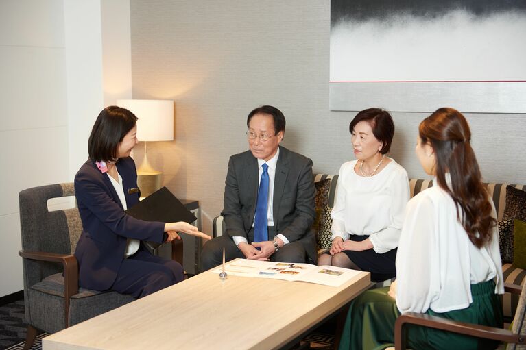 ホテルならではの対応。