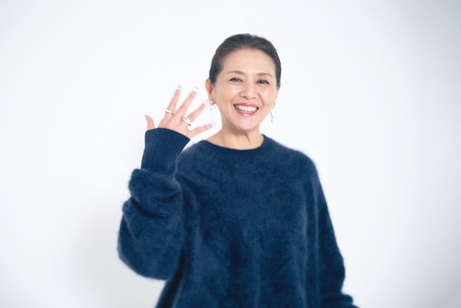 「60歳までは走り続ける」と話す小泉今日子さん。