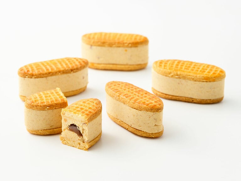 【千葉県】ピーナッツキャラメルバターサンド 各420円／菓子屋　Norram