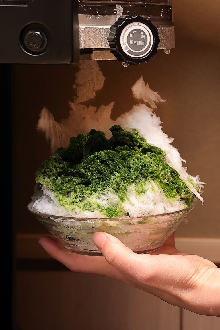 濃厚な味わいの秘密は重ねがけのシロップ。