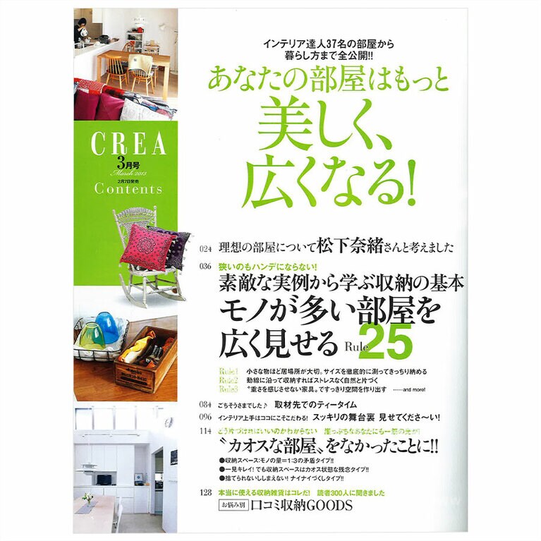 2013年3月号目次。