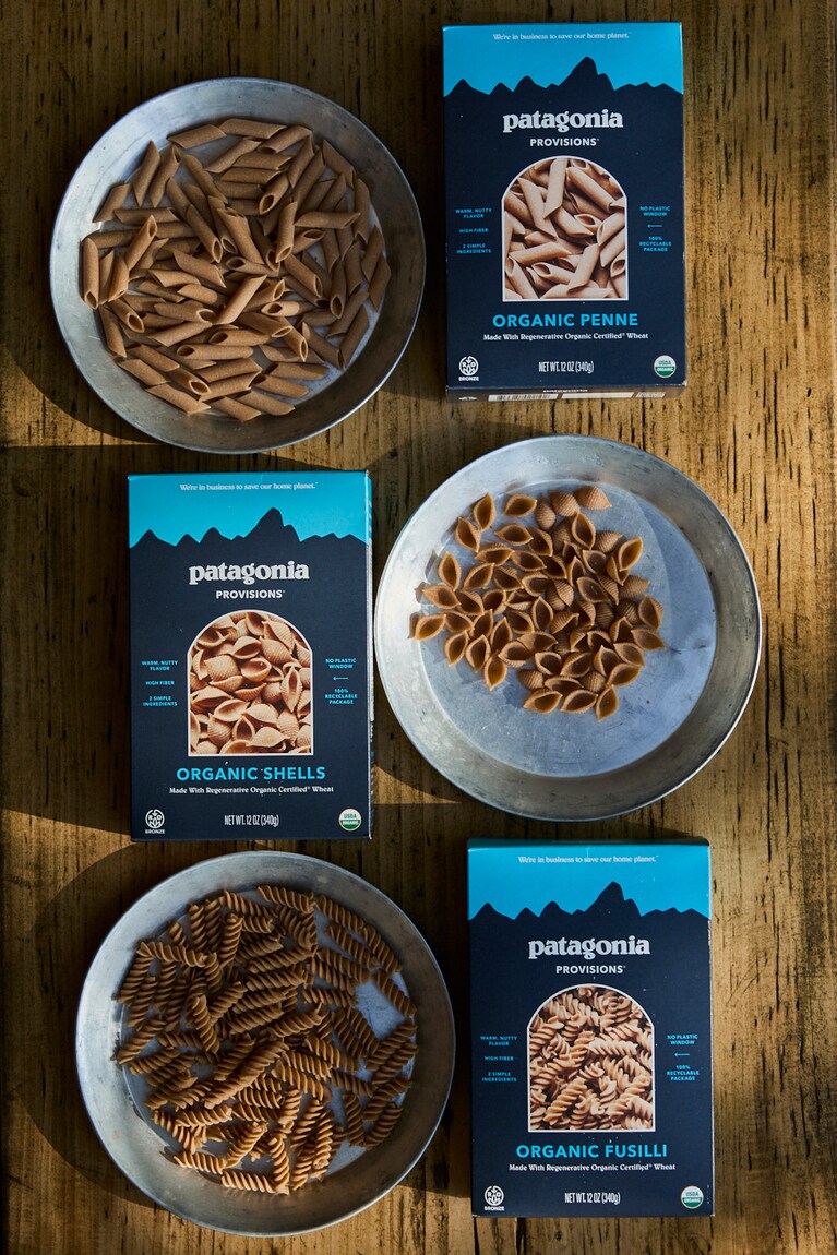 パタゴニア プロビジョンズのオーガニックパスタ。Taro Terasawa(C)2024Patagonia, Inc.
