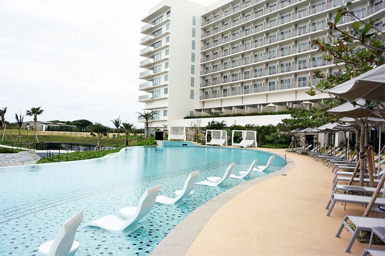 沖縄美ら海水族館など沖縄本島北部の観光に便利なロケーション。