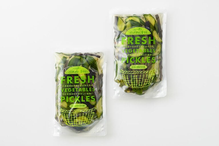 桝屋商店「わらびきゅうり漬」各120g 432円／山形県