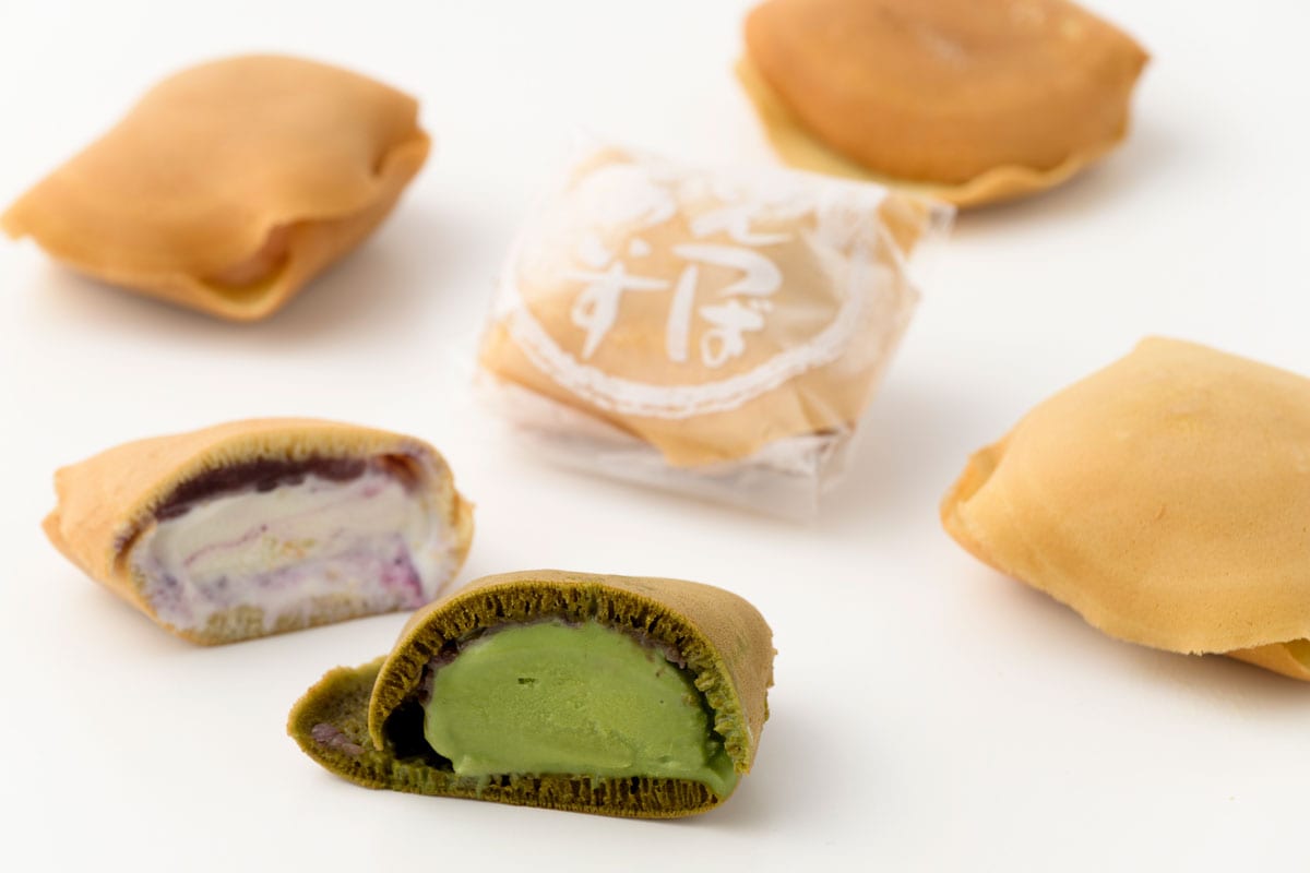 きんつばあいす 各280円～（80g）／きんつばのまつしまや