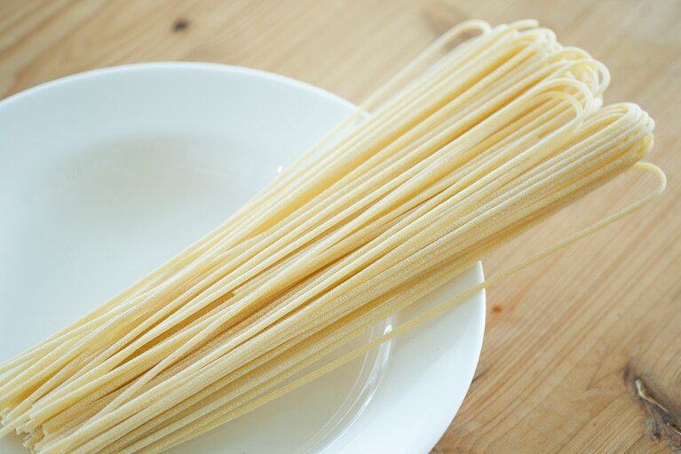 ありさんが使うパスタ。こちらはありさんがソレントから輸入しているもの。