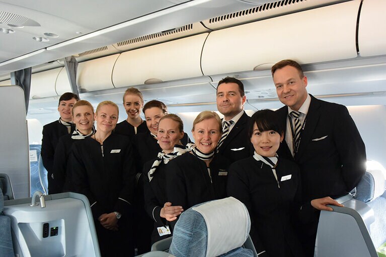 キャビンアテンダントさんの北欧ホスピタリティにほっこり。