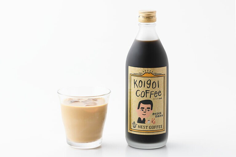 こいごい珈琲 500ml 1,250円／ネストコーヒー