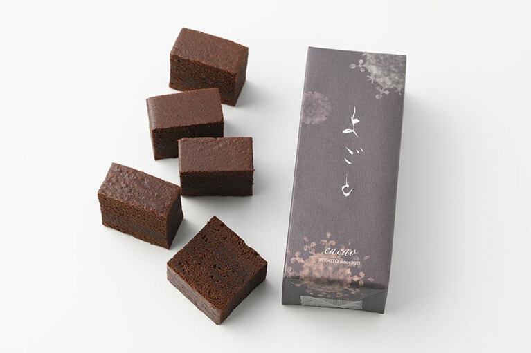 【富山県】よごとカカオ ハーフ 1本 1,080円／引網香月堂