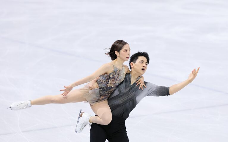 ミラノ・コルティナ冬季五輪でも“りくりゅう”ペアは圧巻の演技　©JMPA