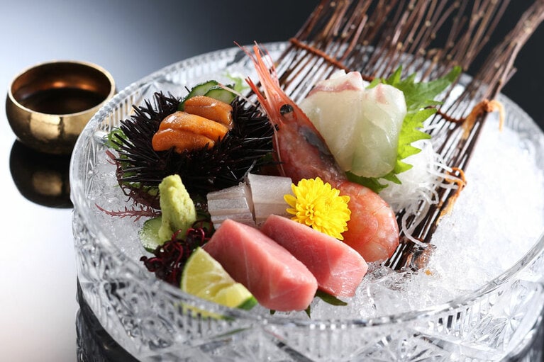 西村屋ホテル招月庭［兵庫／城崎温泉］旬のお造りイメージ。