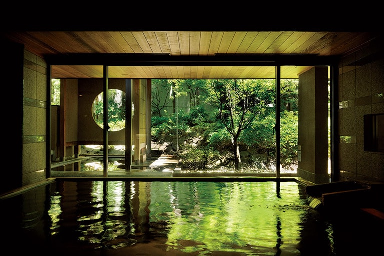 「貴天」「祥雲」の2つの大浴場は、時間帯によって男女入れ替え制になっている。写真は「貴天」。