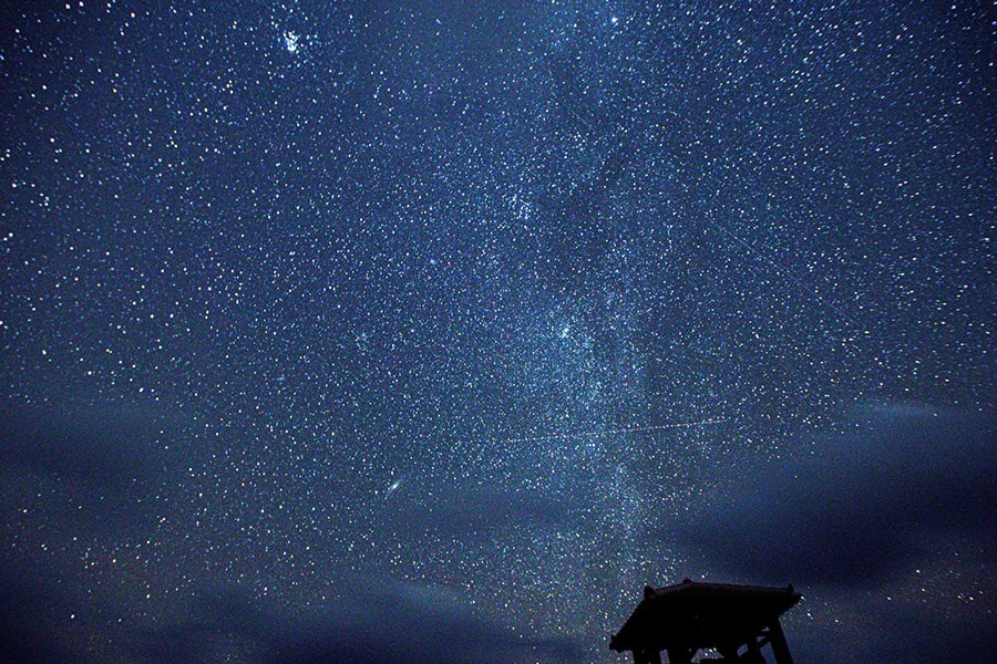 【沖縄県】冬の星空。©沖縄観光コンベンションビューロー