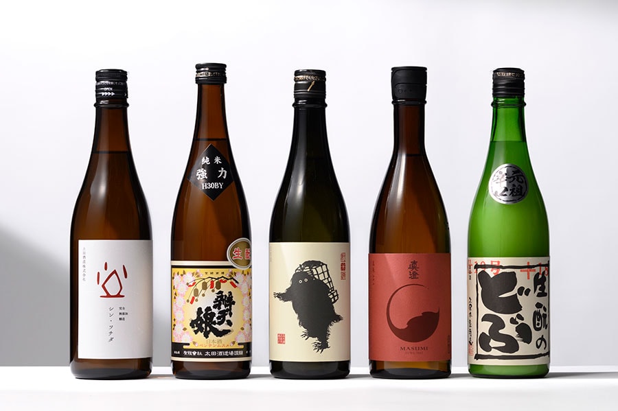 芸術とも呼べる醸造技術によって生み出される、個性豊かな日本酒。