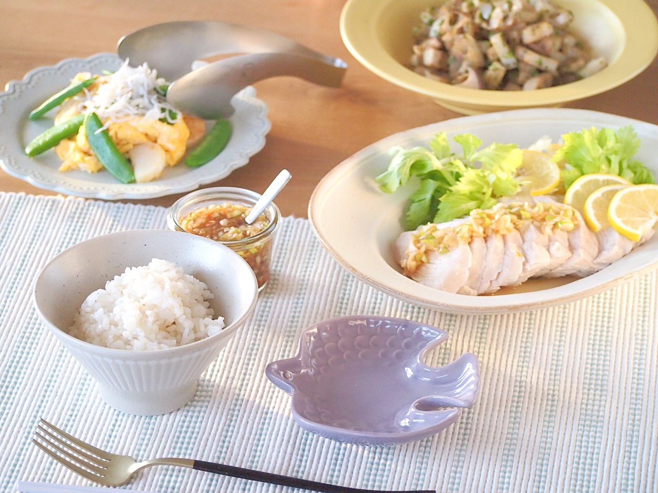 食べて元気になるレシピ。