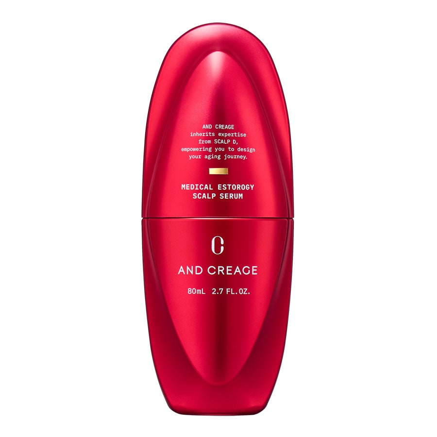 アンド クレアージュ メディカルエストロジー スカルプセラム［医薬部外品］80ml 7,980円／アンファー