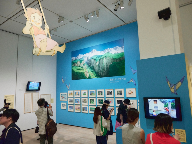 緻密に描かれた美麗な背景たち。