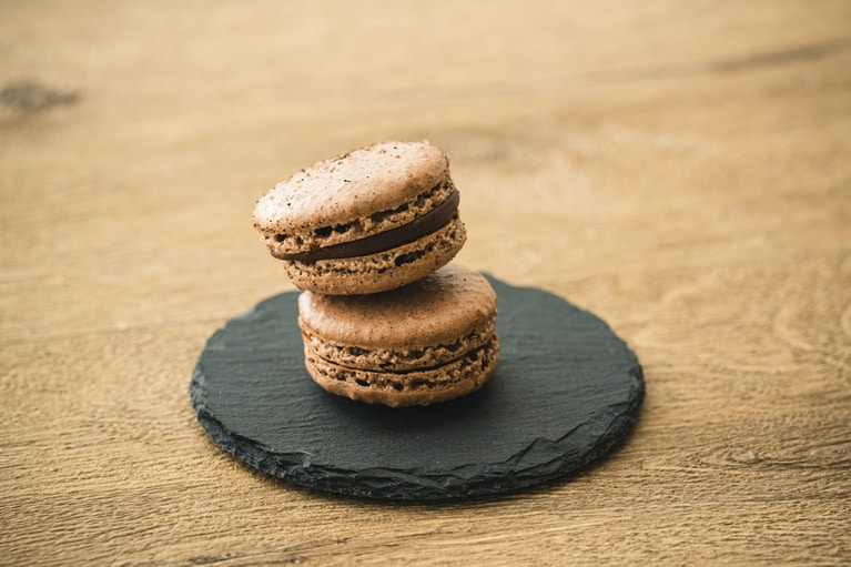 「モンブランマカロン」430円。