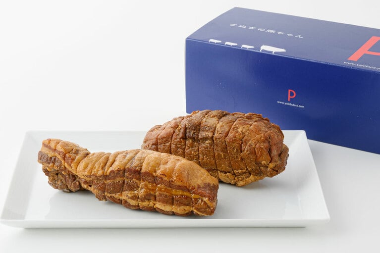 【香川県】焼豚セット バラ肉255g、モモ肉310g 4,320円／焼き豚P