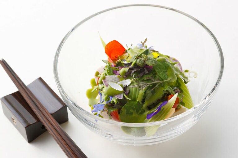 アミューズのひと皿。