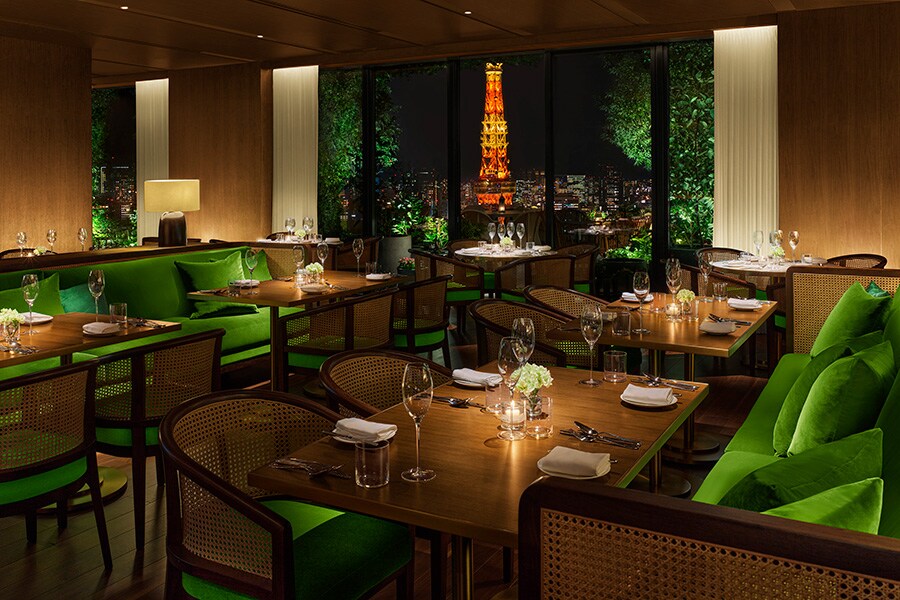 レストラン「The Jade Room＋Garden Terrace」は、2021年春のオープン予定。