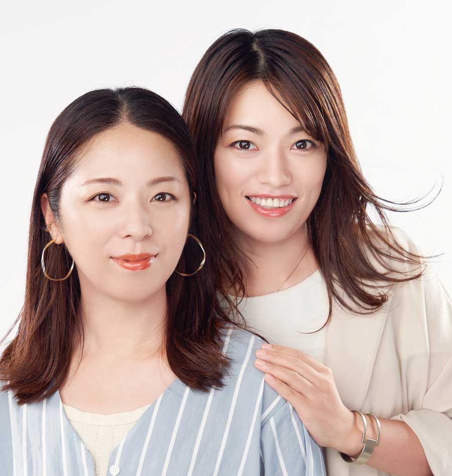 山口直美さん(左)とeriさん(右) ©深谷義宣／auraY2