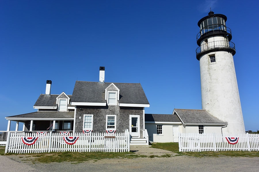ケープコッド最古のハイランド灯台。