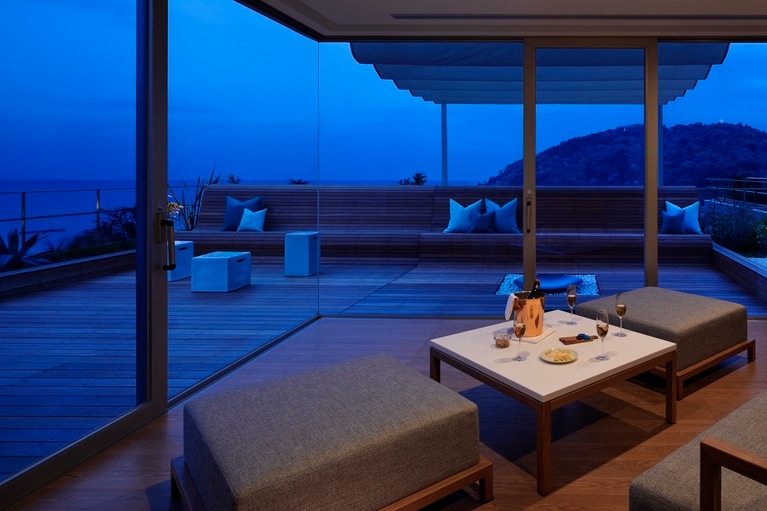 テラスとシームレスなテラスリビング。リッチな別荘族になった気分。