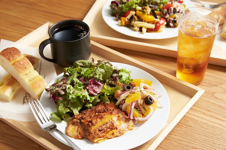 ラザニア付きのCALDA(カルダ)。