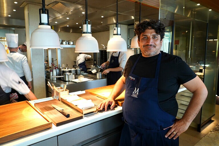 タイトルより自分が成長することに喜びを感じると話すマウロさん。©Shifumi Eto