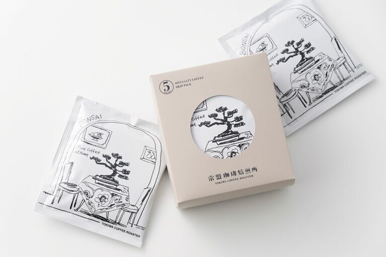 氷川の杜ブレンド ドリップパック 11g×5個入り 1,102円／常盤珈琲焙煎所