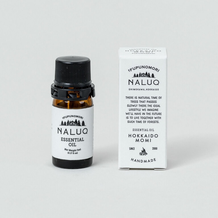 ナルーク エッセンシャルオイル 北海道モミ 5ml 2,310円／フプの森